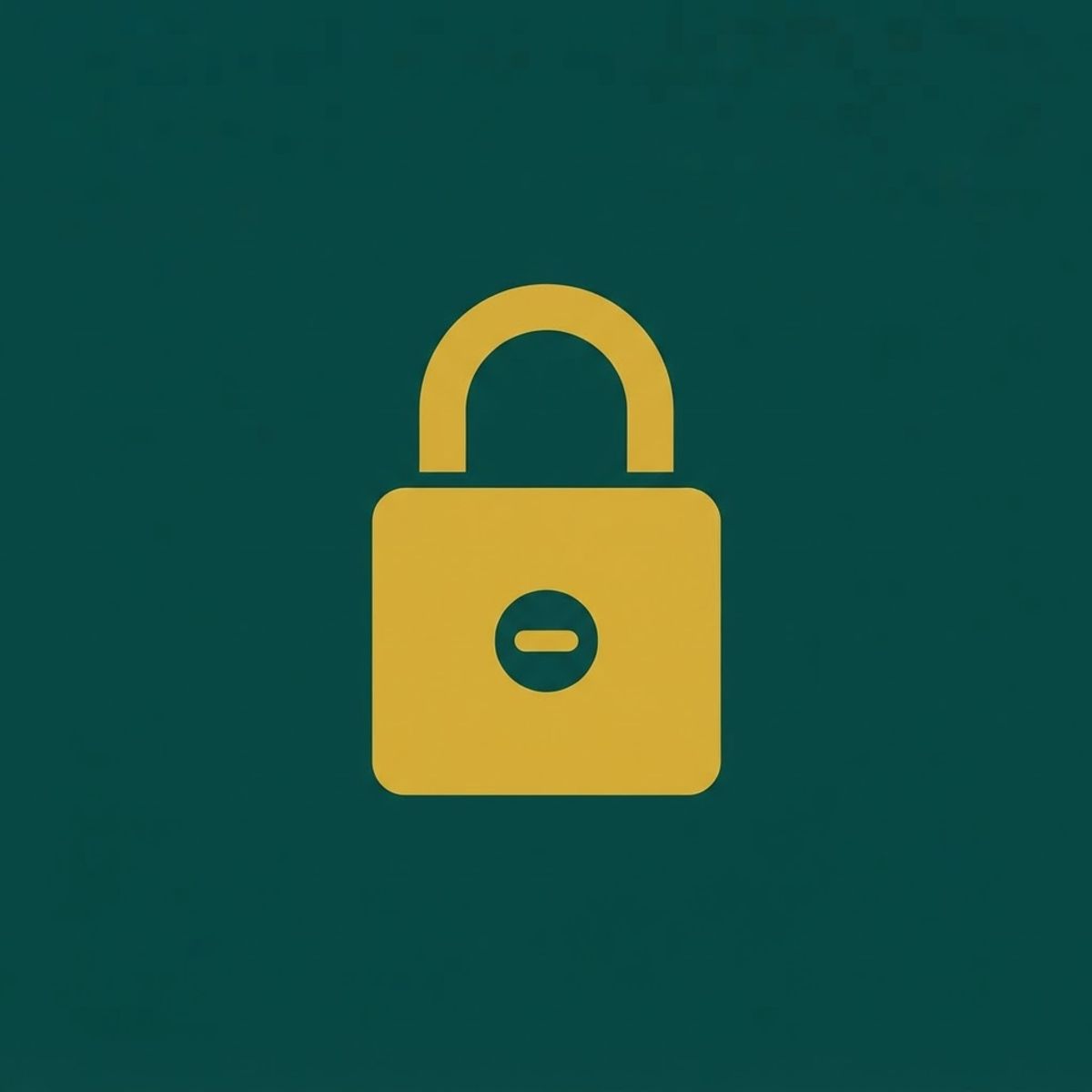 Cadenas de sécurité verrouillé pour données protégées